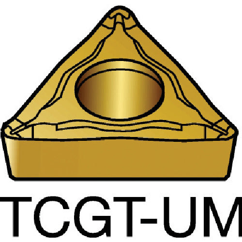 サンドビック　コロターン１０７　旋削用ポジチップ（１３０）　５０１５　TCGT 11 02 04-UM　10 個