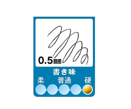 Tapli Clip Ballpoint Pen, Knock Type, 0.5mm, Black, BNS5-BK, 1 piece