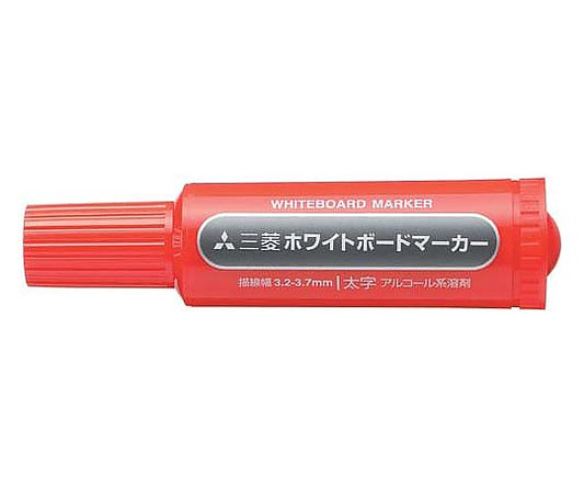 Whiteboard marker, bold round tip, red, PWB7M.15, 1 pc