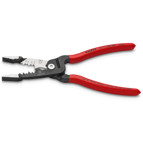 ＫＮＩＰＥＸ　電工用多機能プライヤー　２００ｍｍ　1371200ME　1 丁
