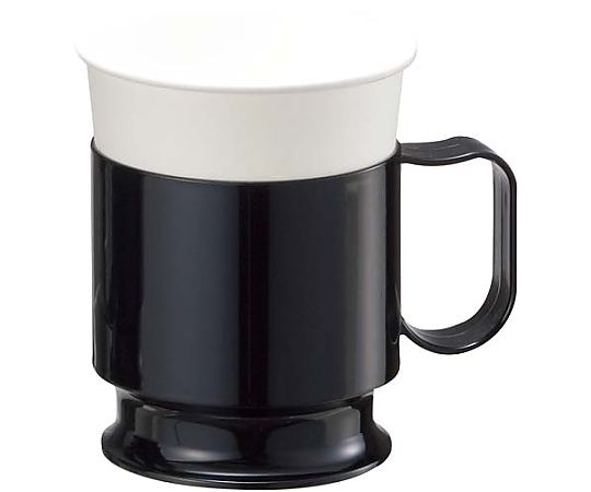 Paper Cup Holder for 7oz Black 5pcs CH-5BK 1 pack (5pcs)