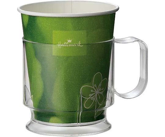 Paper Cup Holder for 7oz Clear 5pcs CH-5CL 1 pack (5pcs)