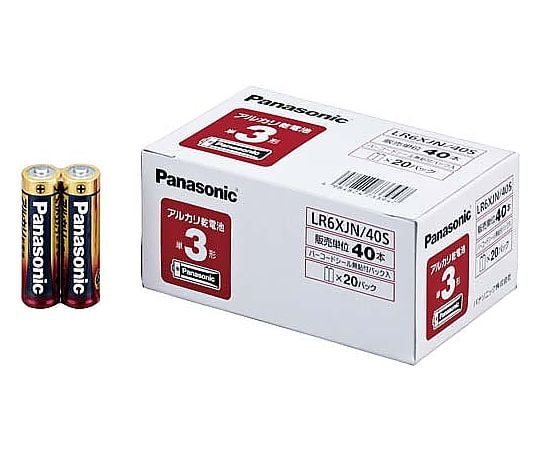 알칼리 건전지 단 3 40개입 LR6XJN/40S 1팩(40개입)