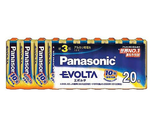 알칼리 건전지 에볼타 단 3 20개입 LR6EJ/20SW 1팩(20개입)