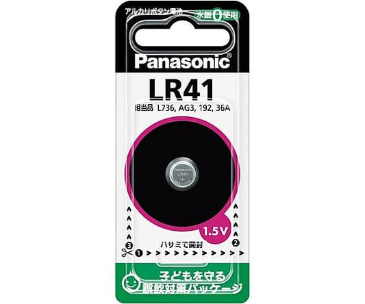 버튼 배터리 알칼리 버튼 LR41 LR41P 1개