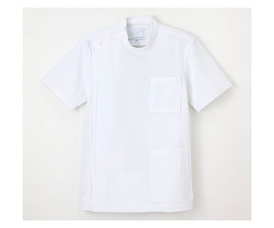 Men's short sleeve shirt, white, LL, US82, 1 piece