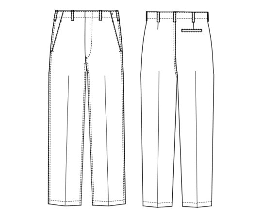 男子白ズボン 82　ET280 1枚