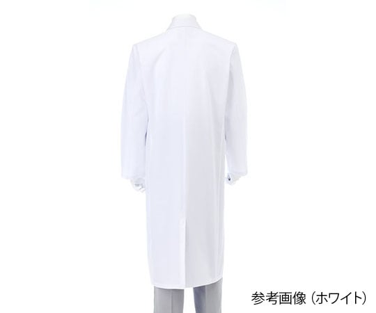 Men's double-breasted examination gown, blue, L, KEX5100, 1 piece