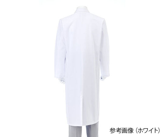 Men's single-breasted examination gown, blue, L, KEX5110, 1 piece