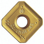 サンドビック　コロミル２４５　フライス加工用チップ（３５０）　Ｊ０４８　R245-12 T3 M-PM　10 個