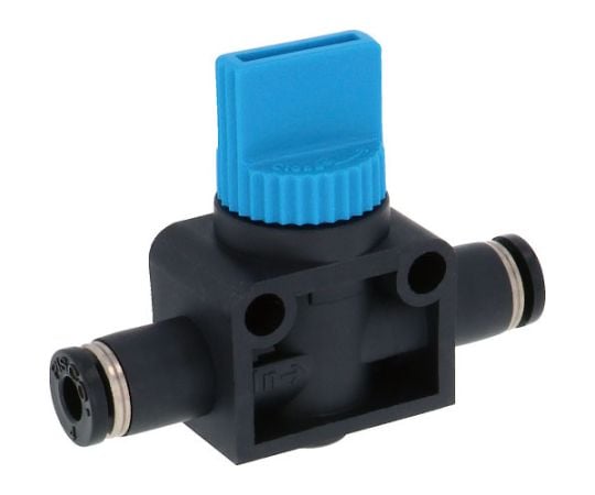 ハンドバルブ ユニオンストレート2方弁チューブ4出力4　HV4-4-2 1個