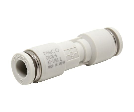 Low operating pressure check valve Union straight CVLU6-6 1 piece
