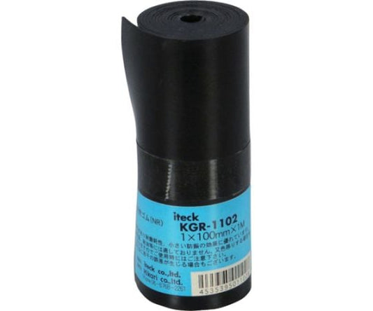 Rubber roll 1 x 100 x 1000 mm KGR-1102 1 roll