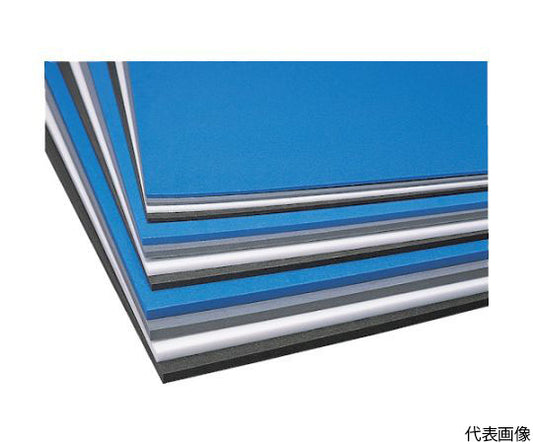 発泡ポリエチレンシート　青　10×1000×1000　A8-101BL 1枚