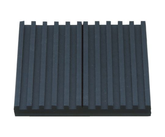 防振パット ミニシートタイプ 200×200 厚み10mm 天然ゴム　OHS-10-200 1枚