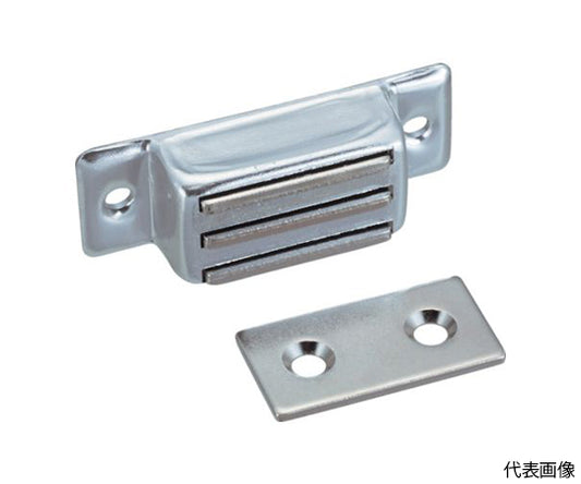 マグネットキャッチ　アルミ製・縦型　TSM-77S 1個