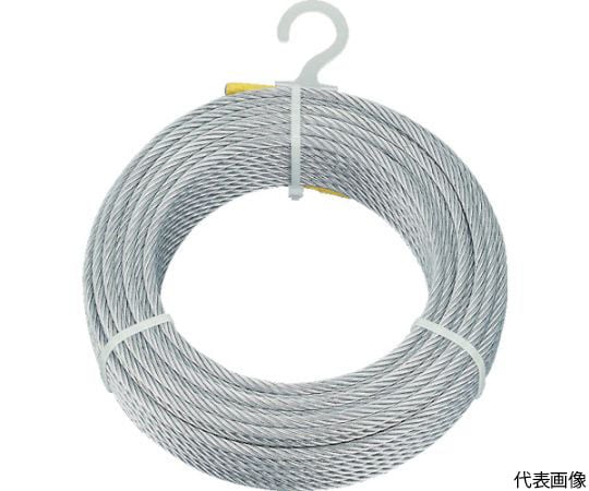 Plated wire rope Φ5mmX200m CWM-5S200 1 roll