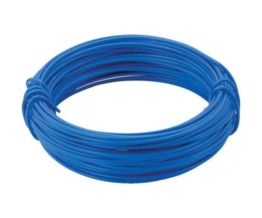 カラー針金 小巻タイプ 青 20番手 線径0.9mm×15m　TCWS-09B 1巻