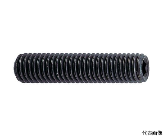 六角穴付止めねじ 黒染め くぼみ先 サイズM4×5 85本入　B31-0405 1パック(85本入)