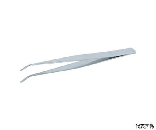 ステンレス製ピンセット　シリコン付　AA先曲150　TSPS-28 1本
