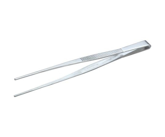 ステンレス製ピンセット　180mm　直ギザ付　TSP-37 1本