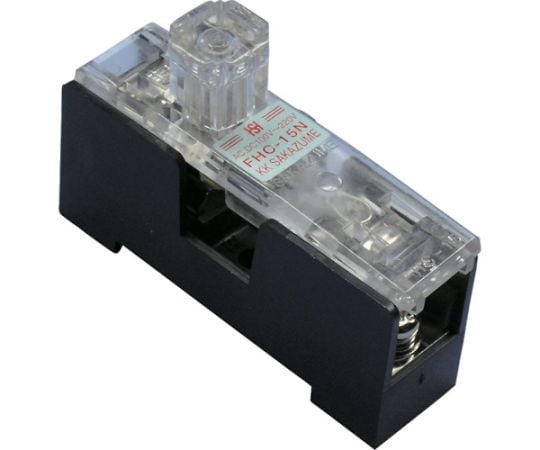 Fuse holder (red neon light when blown) FHC-15N 1 piece