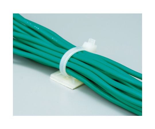 결속 밴드 고정구(점착 시트 부착) 폭 3.2 4 연결(25개) 단체 1 THC-100-S4 1봉(100개입)