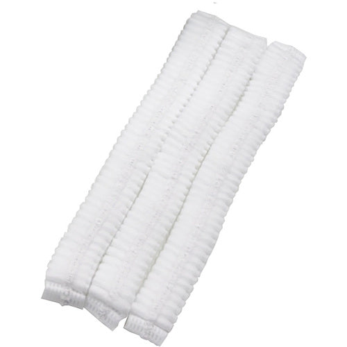 Hashimoto Mob Cap Eco White Free Size 100 Pieces HCMCB1000W 1 Bag
