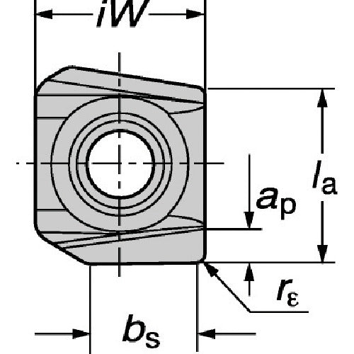 Sandvik CoroMill 590 Milling Insert (350) H10 R590-110504H-NW 10 pieces