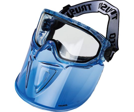 セーフティゴーグル　バイザー付　密閉タイプ　TSG-83M 1個