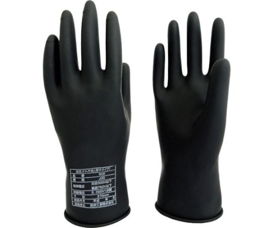 Low voltage rubber gloves (thin type) DC 750V or less 505 1 pair