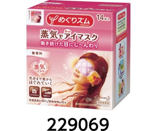 めぐりズム蒸気でホットアイマスク　（5枚入）　227850 1箱(5枚入)