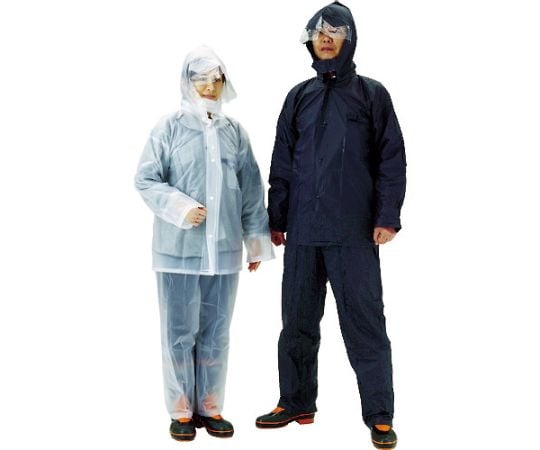 レインスーツ　Lサイズ　クリア　TRW90L 1着