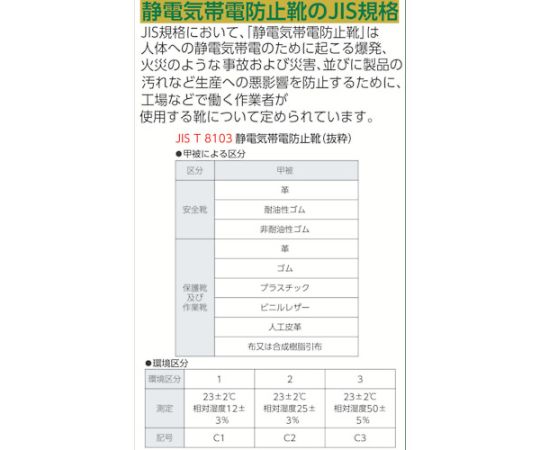 エコマーク認定　静電高機能安全靴　ESG3210eco　27.0CM　ESG3210ECO-27.0 1足