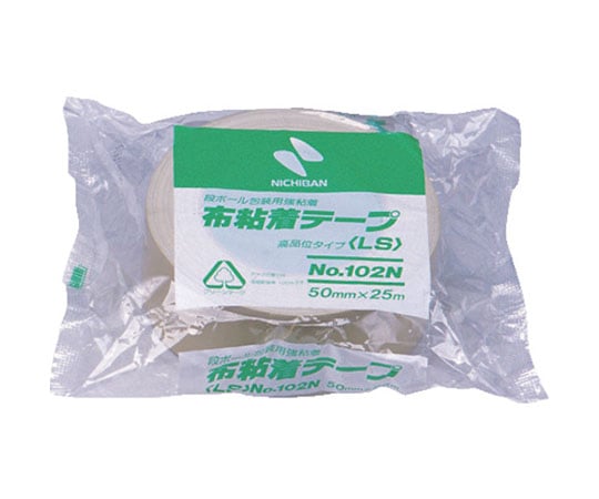 布粘着テープ102N黄土-50 50mmX25m　102N7-50 1巻