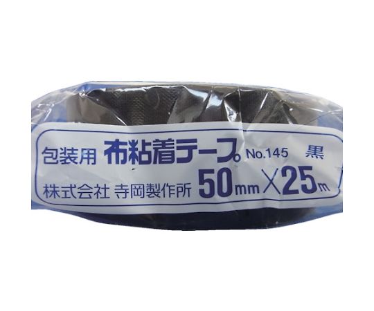 Color Olive Tape NO.145 Black 50mm x 25M 145 BK-50X25 1 roll
