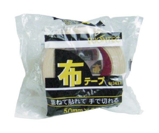 布テープ　NO890　黄土　50mm×25m　NO89050X25 1巻