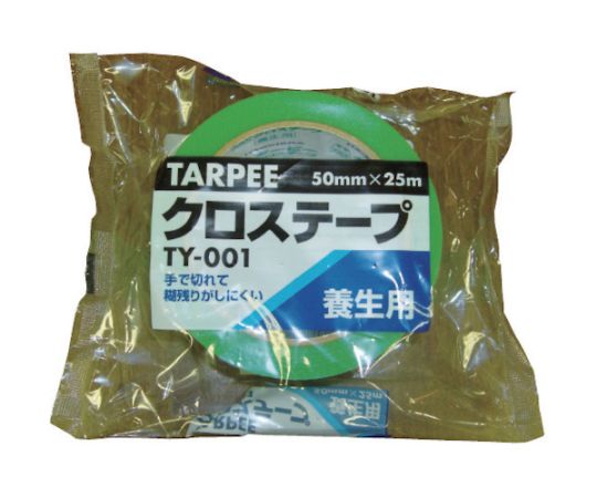 ターピー クロステープ（養生用） グリーン 50mm×25m　TY001-5025 1巻