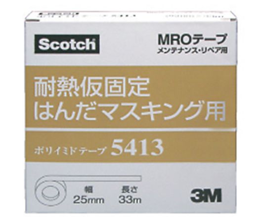 Heat-resistant masking tape 5413 25mmX33m 5413 25X33 1 roll