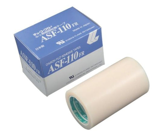 フッ素樹脂フィルム粘着テープ ASFー110FR 0.23t×100w×10m　ASF110FR-23X100 1巻