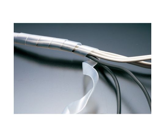 나선형 튜브 10m 결속 직경 Φ1.5~10.0 화이트 TSP3W 1권