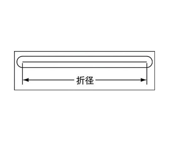 モビロンバンド55X2X0.3白/洗浄タイプ100G 1袋（1135本入）　MB-55023WA-100G 1袋(1135本入)