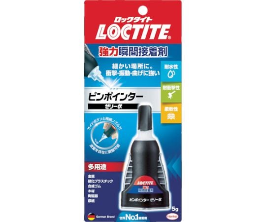 強力瞬間接着剤　ピンポインター　ゼリー状　LPJ-005 1本