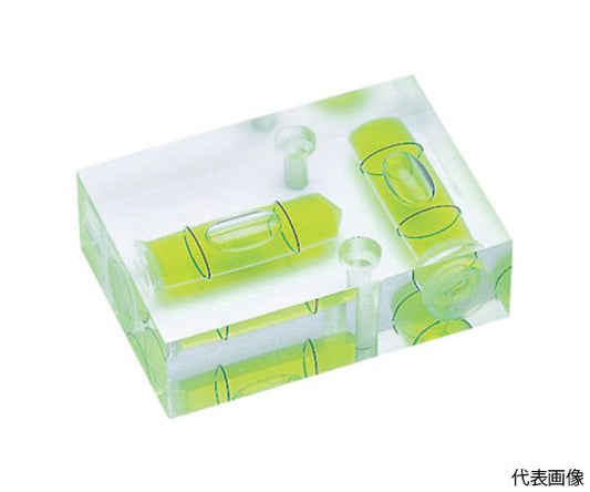 평 크로스형 아이벨 수평기(설치 구멍 부착) PTH-50 1개