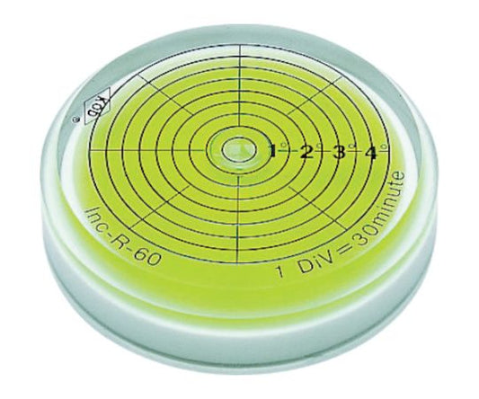 각도계 부착 원형 아이벨 수평기 INC-R INC-R37 1개