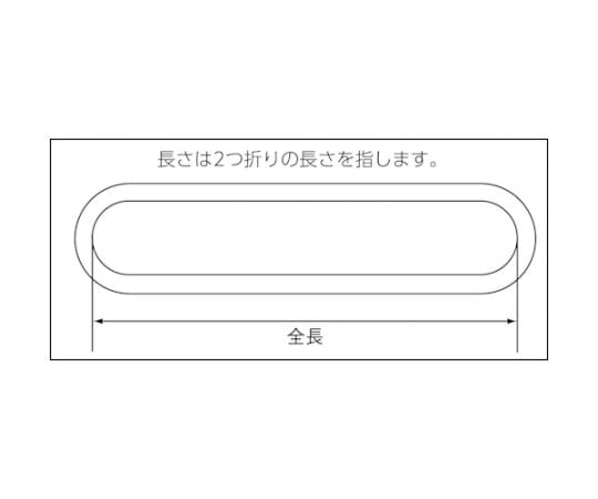 ラウンドスリング（JIS規格品）　1.0tX1.0m　TRJ10-10 1本
