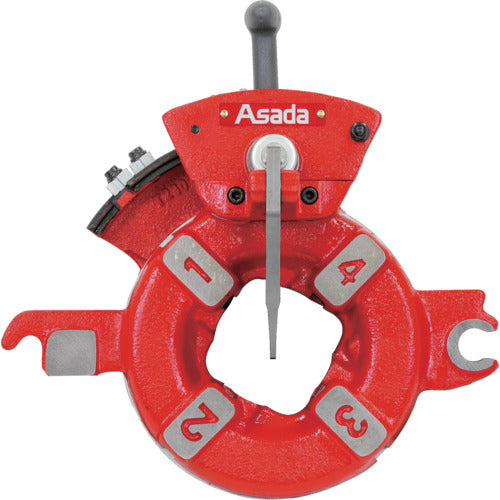 Ａｓａｄａ　水道・ガス管用ビーバーダイヘッド　自動　ＰＴ１／２　−３／４　52143　1 台