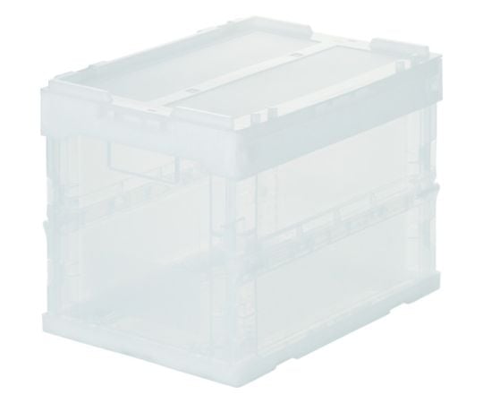 Oricon Alpha Folding Container Skelcon 20L (with lid) Transparent Transparent TR-SC20 TM 1 piece