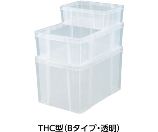 THC형 컨테이너 유효내 치수 246X165X96 투명 THC-04B TM 1개