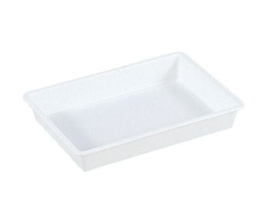 プラスチックトレー 200321 サンバット3号（抗菌タイプ）ホワイト　SKVAT-3KOKIN-WH 1個